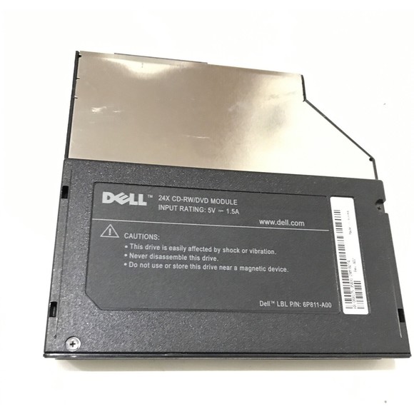 Dell 24x CD-RW/DVD Drive Module LBL P/N: 6P811-A00 - Picture 1 of 8